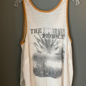 Free People Marquee Concert Burnout Tank